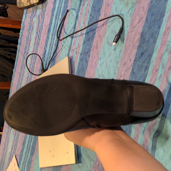 Wide Steps Mascot Black Glove Leather Boot size UK 7.5 W - Picture 10 of 14